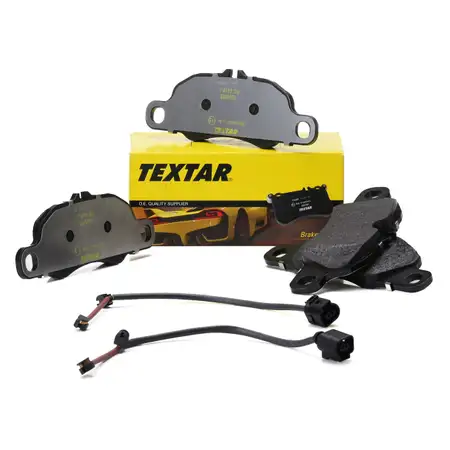 TEXTAR 2445901 Bremsbel&auml;ge + Wako f&uuml;r PORSCHE 991 3.4 Carrera Boxster Cayman 982 2.0 vorne