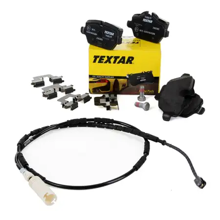 TEXTAR 2362303 Bremsbel&auml;ge + Wako f&uuml;r BMW 1er E81 E82 E87 3er E90 E92 ab 03.2010 hinten