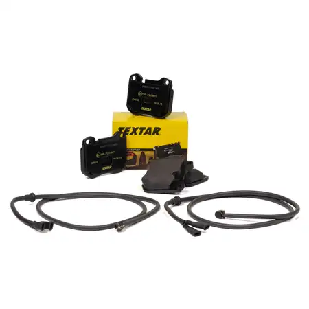 TEXTAR 2048102 Bremsbel&auml;ge + Wako f&uuml;r PORSCHE 928 4.5 241 PS bis 12.1979 vorne