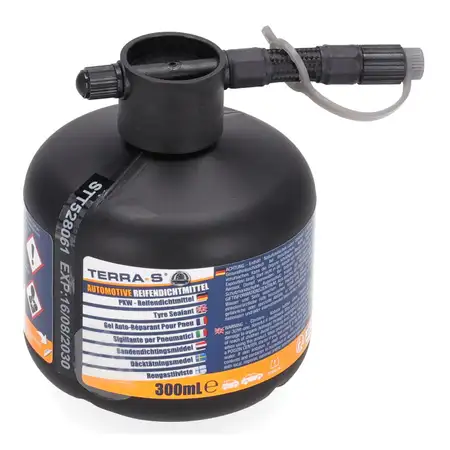 TERRA S T16004 Reifendichtmittel Nachf&uuml;llflasche Ersatzflasche Pannenset 300 ml