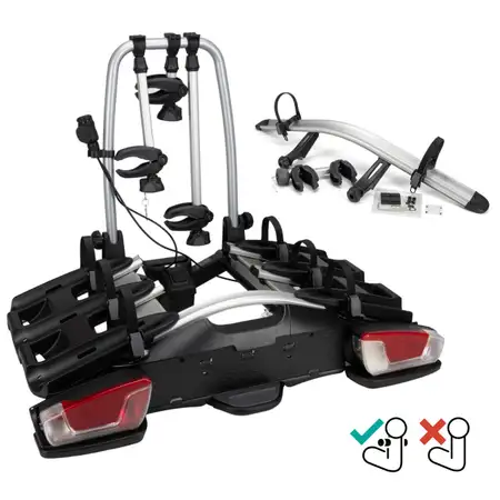 THULE 926 Coach 2712 VeloCompact Fix4Bike Fahrradtr&auml;ger + Erweiterung 4 R&auml;der