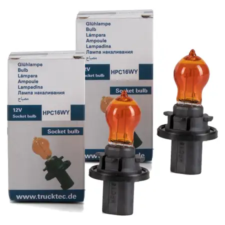 2x TRUCKTEC Au&szlig;enspiegel Gl&uuml;hlampe 12V f&uuml;r MERCEDES-BENZ Sprinter B906 VW Crafter 2E 2F