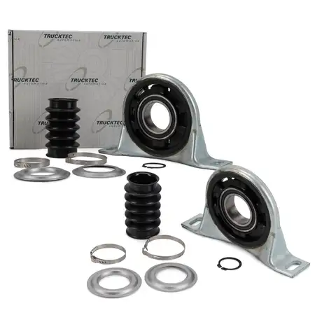 2x TRUCKTEC Kardanwellenlager f&uuml;r MERCEDES Sprinter B906 VW Crafter 2E 2F vorne + hinten