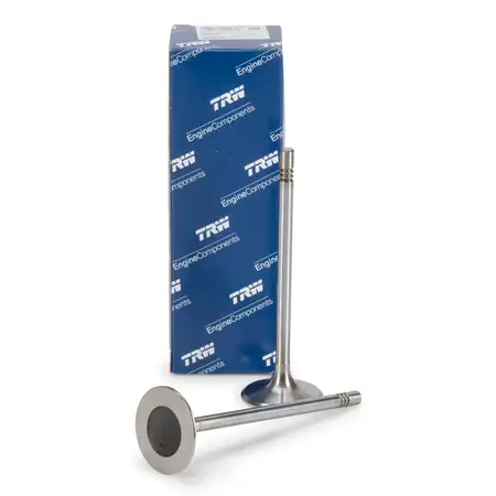 2x TRW 300101 Auslassventil &Oslash;34,4 f&uuml;r PORSCHE 996 3.6 Carrera / S 320/345 PS 99610527301