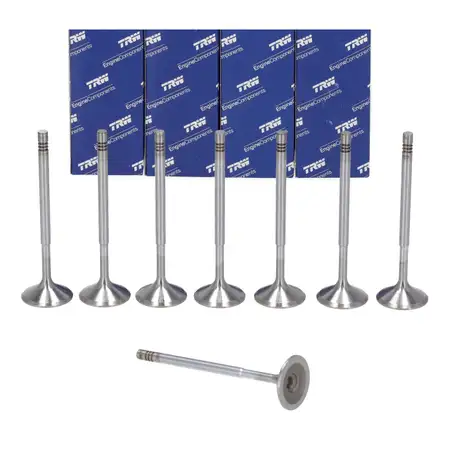 8x TRW 261128 Einlassventil f&uuml;r MERCEDES W203 W204 W211 W212 Sprinter B906 M271 2710530601