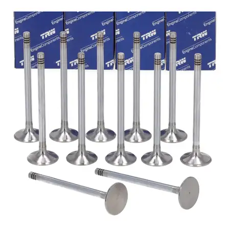 12x TRW 111221 Einlassventil f&uuml;r BMW E90-E93 E60 E61 X3 E83 X5 E70 X6 M57 N57 11347799612
