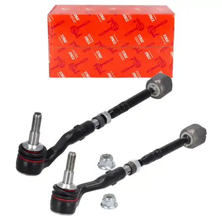 2x TRW Spurstange + Kopf f&uuml;r BMW 5er F10 F11 F07 6er F12 F13 F06 7er F01-04 vorne