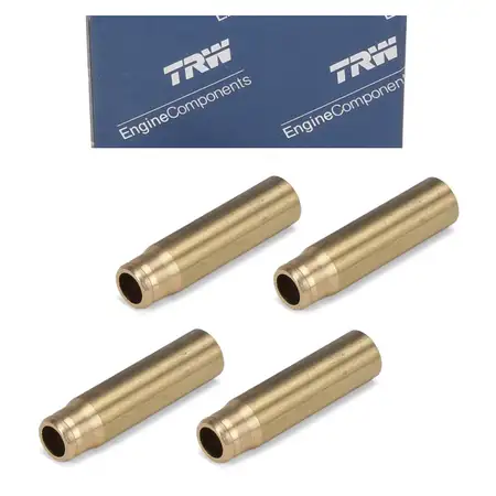 4x TRW 81-30102 EINLASSVENTIL Ventilf&uuml;hrung f&uuml;r PORSCHE 928 944 968 94410432701