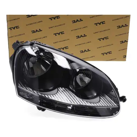 TYC HALOGEN H7 Hauptscheinwerfer Scheinwerfer f&uuml;r VW Golf 5 Jetta 3 rechts 1K6941030T