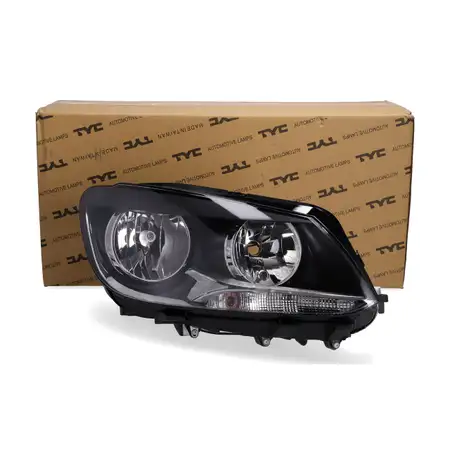 TYC HALOGEN H7/H15 Scheinwerfer f&uuml;r VW Caddy3 ab 08.2010 Touran 1T3 rechts 1T1941006H