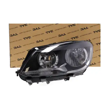TYC HALOGEN H7/H15 Scheinwerfer f&uuml;r VW Caddy3 ab 08.2010 Touran 1T3 links 1T1941005H
