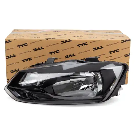 TYC 20-12034-05-2 HALOGEN H4 Hauptscheinwerfer f&uuml;r VW Polo 5 6R bis 04.14 links 6R1941015E