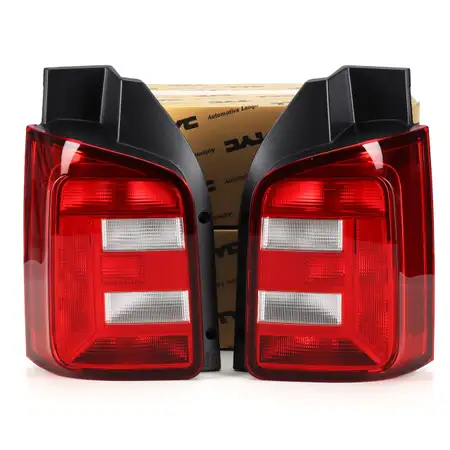 2x TYC Heckleuchte f&uuml;r VW Multivan Transporter T6 bis 08.19 MIT Fl&uuml;gelt&uuml;ren links + rechts