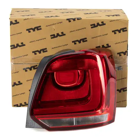TYC HALOGEN Heckleuchte R&uuml;ckleuchte f&uuml;r VW Polo 5 (6R1, 6C1) bis 2014 rechts 6R0945096AH
