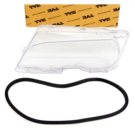 TYC 20-0014-LA-1 Streuscheibe f&uuml;r BMW E46 Cabrio + Coupe bis 03.03 vorne links 63128382191