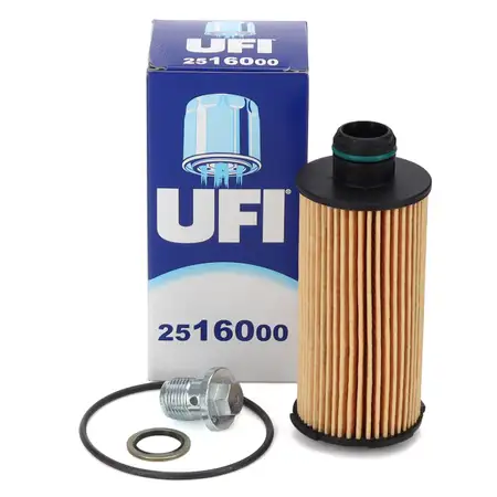 UFI 25.160.00 &Ouml;lfilter + Schraube f&uuml;r ALFA ROMEO Giulia 952 Stelvio 949 2.2 D 136-209 PS