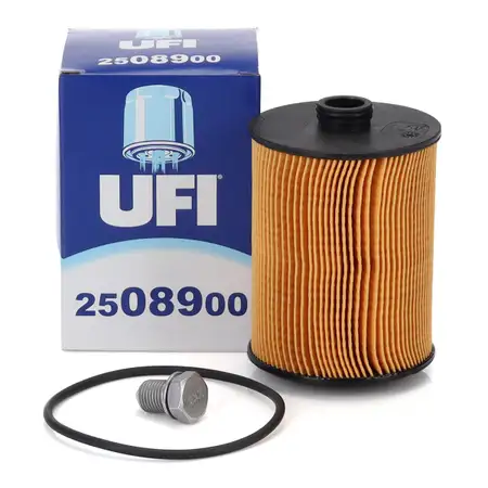 UFI 25.089.00 &Ouml;lfilter + Schraube f&uuml;r PORSCHE Cayenne (92A) VW Touareg (7P) 3.6 ab 2011