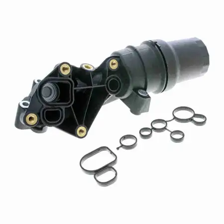 VAICO &Ouml;lfiltergeh&auml;use + Dichtung f&uuml;r AUDI A3 RS3 RSQ3 TT RS 8J 2.5 quattro 07K115397D