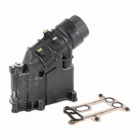 VAICO &Ouml;lfiltergeh&auml;use + Sensor + Filter f&uuml;r BMW 3er E90 E91 5er E60 E61 1er E87 2.0D N47