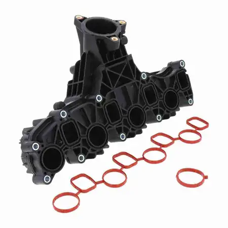 VAICO V10-6485 Ansaugkr&uuml;mmer + Dichtung f&uuml;r VW Golf 6 AUDI A3 8P Leon 2 Octavia 2 2.0 TDI