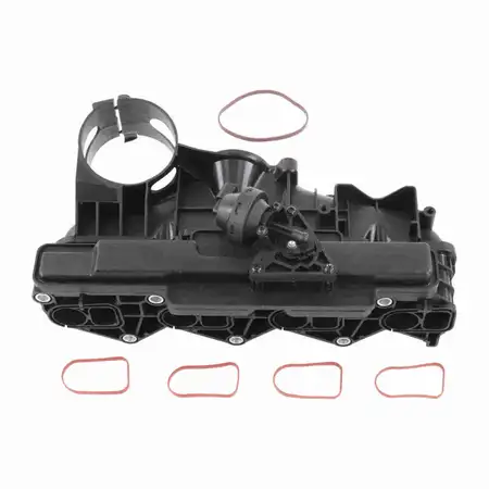 VAICO V30-3405 Ansaugkr&uuml;mmer + Dichtung f&uuml;r MERCEDES W204 S204 W211 S211 OM646 6460902337
