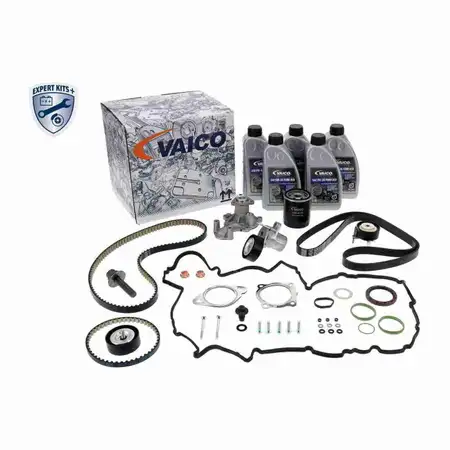 VAICO Timing Belt Kit + Water Pump + 5L 5W20 Engine Oil for FORD Fiesta Focus 1.0 EcoBoost