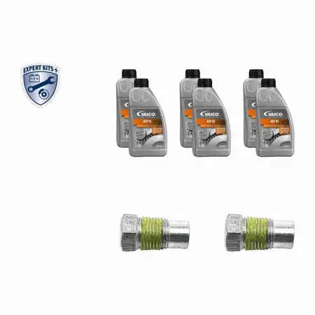 VAICO V40-2114 6-Gang 6T40 6T45 6L Getriebe&ouml;l &Ouml;lwechsel Set f&uuml;r OPEL Astra J K Mokka C