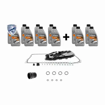 VAICO V10-5546-XXL Getriebefilter Satz 8HP45 AL450 AL550+ 12L Getriebe&ouml;l f&uuml;r VW 2010-22