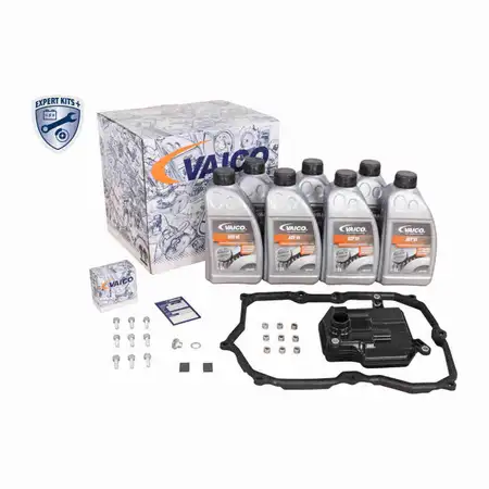 VAICO V10-7344-XXL Getriebefilter Satz 8-Gang AQ450 09Q 7L Getriebe&ouml;l f&uuml;r VW Crafter SX SY