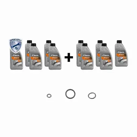 10L VAICO V20-4186-XXL Getriebe&ouml;l &Ouml;lwechsel Set f&uuml;r BMW PSA LAND ROVER MINI RENAULT VOLVO