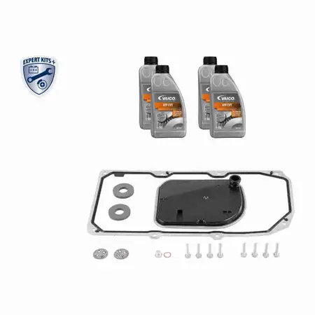 VAICO V30-2253-SP Getriebefilter Satz CVT 722.8 4L Getriebe&ouml;l f&uuml;r MERCEDES W169 W245 05.07