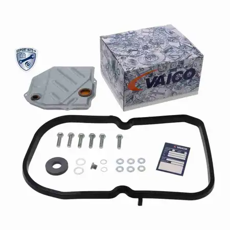 VAICO Getriebefilter Satz + 8L Getriebe&ouml;l f&uuml;r MERCEDES 4-Gang Automatik W124 W210 722.3