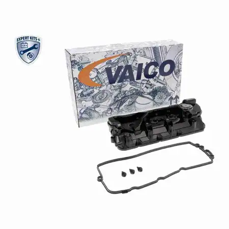 VAICO V10-9193 Ventildeckel + Dichtung Zylin. 1-3 f&uuml;r AUDI A4 B9 A6 C7 C8 A5 Q7 Q8 3.0 TDI