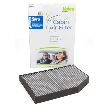 VALEO 715836 Innenraumfilter Aktivkohle f&uuml;r BMW G20 G21 G22 G23 G26 X3 G01 X4 64119382886