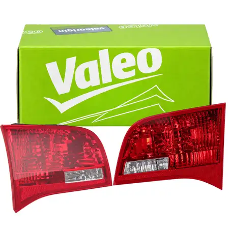 2x VALEO HALOGEN Heckleuchte R&uuml;ckleuchte f&uuml;r AUDI A6 4F C6 Avant / Allroad innen