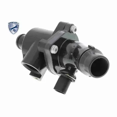 VEMO V15-99-2024 Thermostat + Housing for VW Golf 5, Passat B6, Touran 2.0 FSI 06F121111