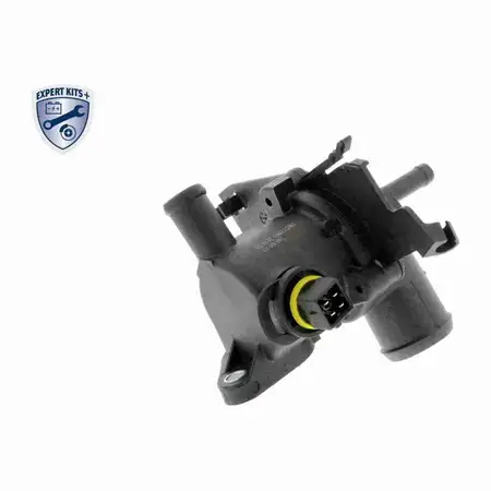 VEMO V15-99-2048 Thermostat + Geh&auml;use + Sensor f&uuml;r VW Lupo SEAT Arosa SKODA 1 1.0 1.4