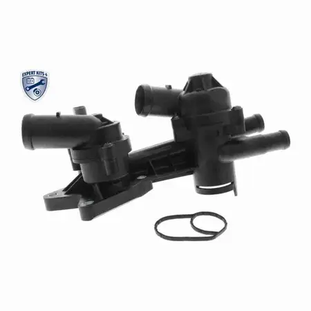 VEMO V15-99-2077 Thermostat + Geh&auml;use + Sensor f&uuml;r VW Golf 5 6 Passat B6 B7 Tiguan 1.4 TSI