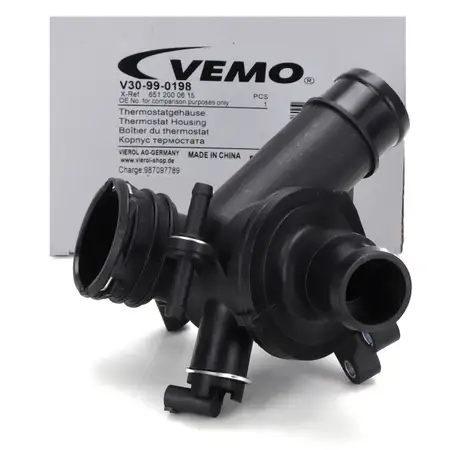 VEMO V30-99-0198 Thermostatgeh&auml;use + Sensor f&uuml;r MERCEDES W204 W212 W166 X204 W639 OM651