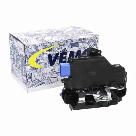 VEMO T&uuml;rschloss Fahrert&uuml;r f&uuml;r VW Golf 5 Touran 1T Caddy 3 SKODA Roomster 5J vorne links