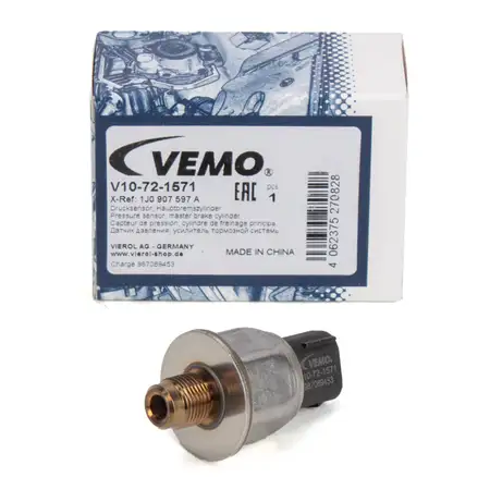 VEMO Drucksensor Bremszylinder f&uuml;r VW Golf 4 AUDI 8L SEAT Leon 1M SKODA Octavia 1J0907597A