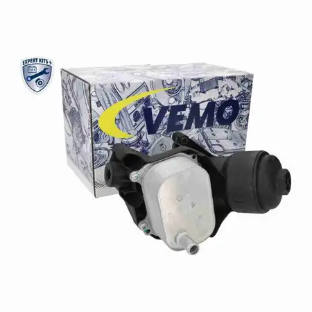 VEMO &Ouml;lk&uuml;hler + &Ouml;lfiltergeh&auml;use + Dichtung + Filter f&uuml;r AUDI A4 B9 A6 C8 Q5 FYB 2.0 TDI