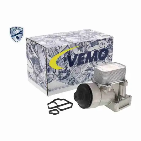 VEMO &Ouml;lk&uuml;hler + &Ouml;lfiltergeh&auml;use ALU + &Ouml;lfilter f&uuml;r AUDI A6 C7 2.0 TDI G0Z CVT Automatik