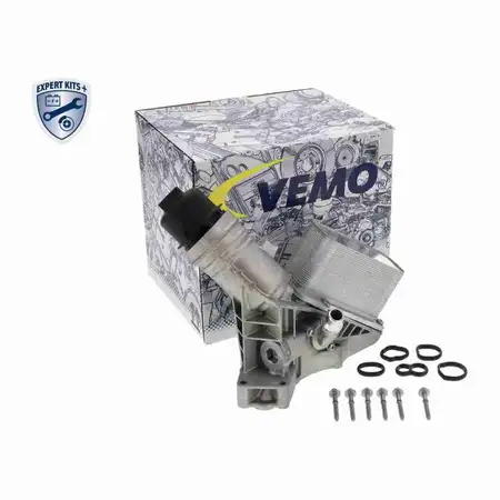 VEMO &Ouml;lk&uuml;hler + &Ouml;lfiltergeh&auml;use ALU + Filter f&uuml;r 1er F20 3er F30 F31 G30 G31 G05 B57 B58