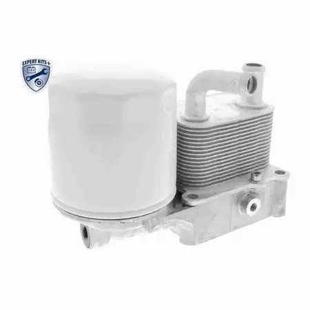 VEMO Oil Cooler + Oil Filter Housing for FORD Fiesta 4, Focus 1, Tourneo, and Transit Connect 1.8 TDCi
