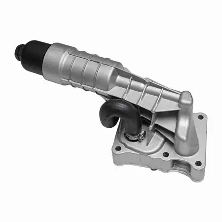 VEMO Oil Cooler + Oil Filter Housing + Filter for MERCEDES-BENZ W204, S204, W212, S212, R172, M271