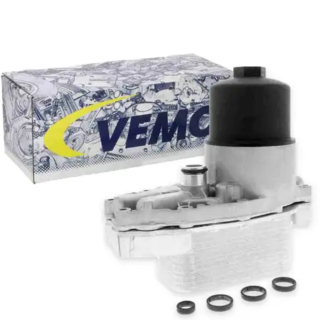 VEMO V48-60-0017 &Ouml;lfiltergeh&auml;use + &Ouml;lk&uuml;hler + &Ouml;lfilter f&uuml;r CITROEN LAND ROVER PEUGEOT 3.0D