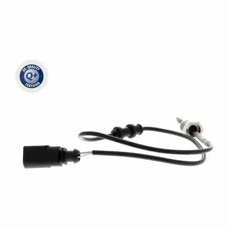 VEMO Abgastemperatursensor f&uuml;r SEAT Alhambra 7V 2.0 TDI BRT vor Abgasturbolader 03G906088L