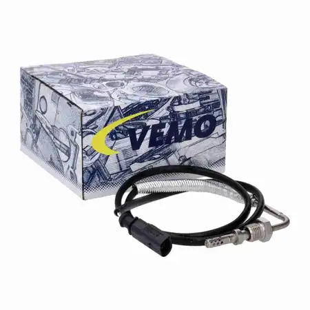 VEMO Abgastemperatursensor f&uuml;r AUDI A4 B8 2.0 TDI vor Abgasturbolader 04L906088DR