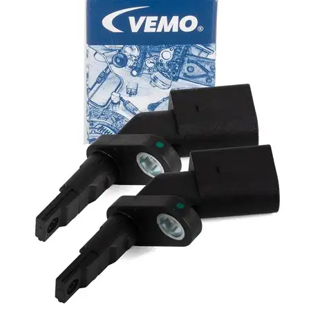 2x VEMO ABS Sensor Raddrehzahl f&uuml;r PORSCHE Panamera 970 vorne / hinten 97060640701